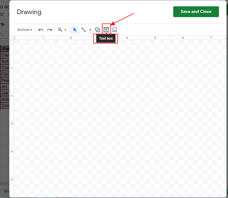 How to add text in Google Sheets 10