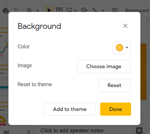 How to change theme colors in google slides 15