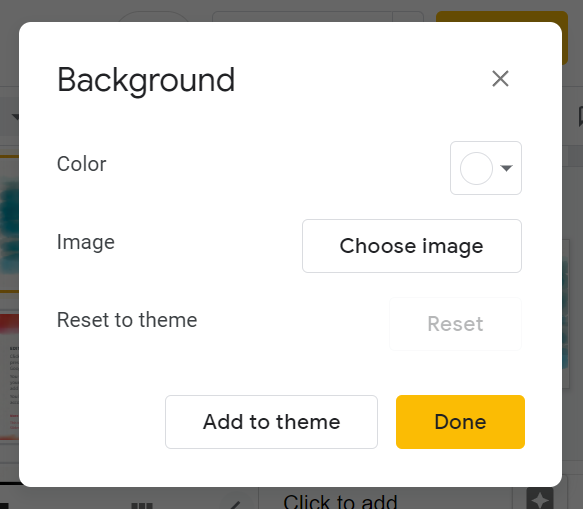 How to change theme colors in google slides 20
