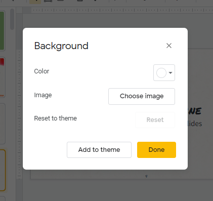 How to change theme colors in google slides 24