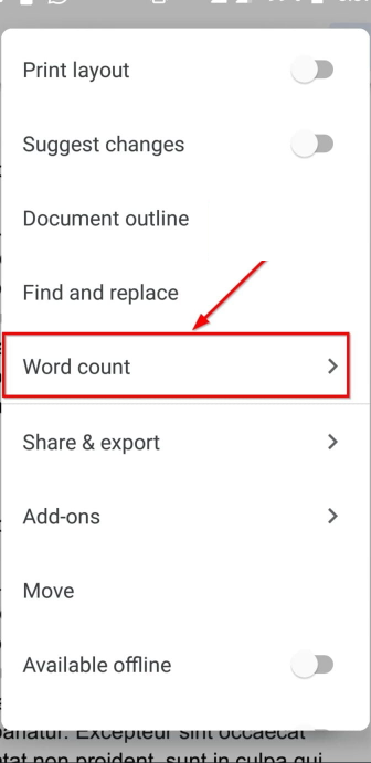 How to check word count in google docs 26