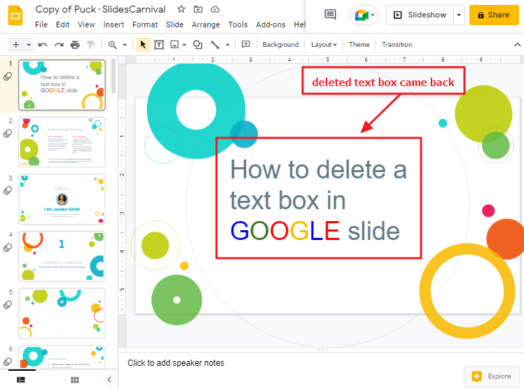 How to copy a text box in google slides 28