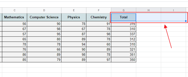 How to insert columns in google sheets 15