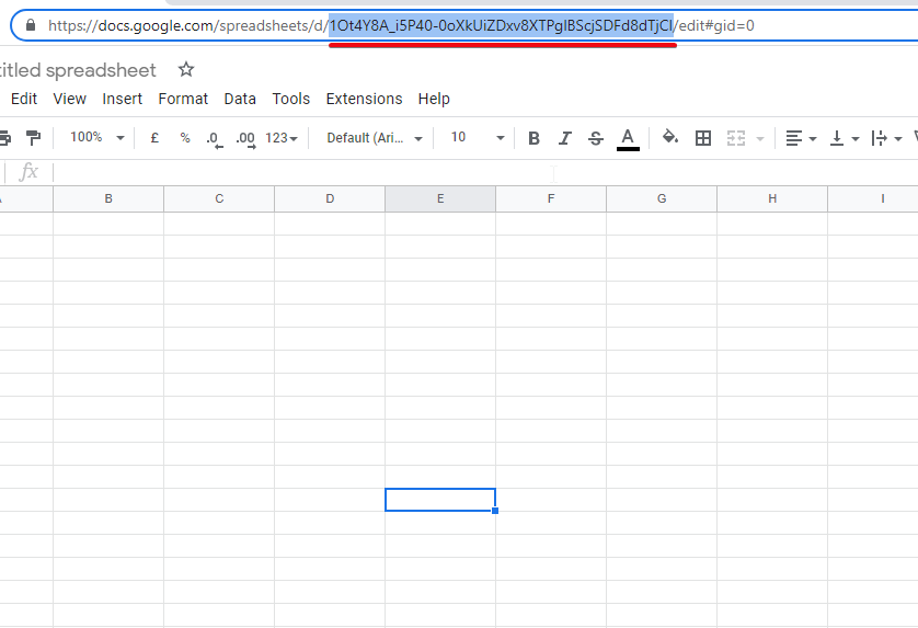 How to pull cell value from google sheets api 43