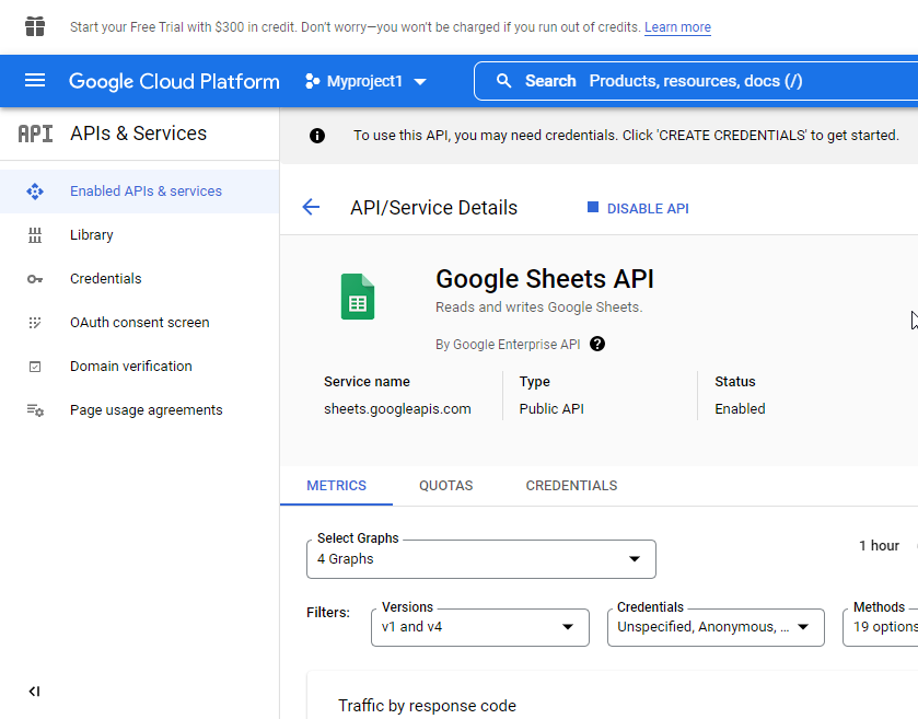 How to pull cell value from google sheets api 9