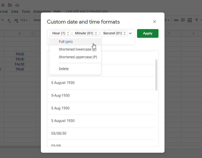 How to stop google sheets from auto-correcting dates 10