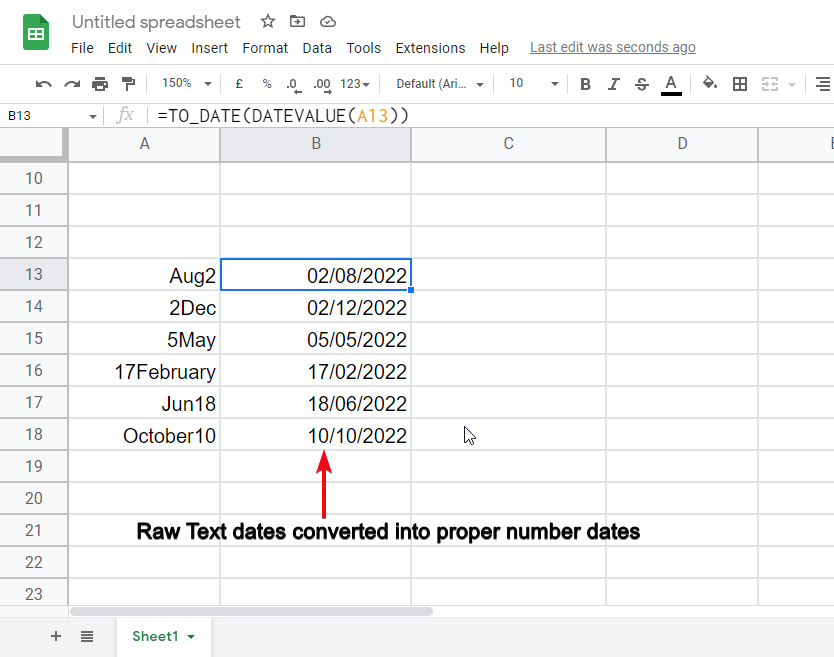 How to stop google sheets from auto-correcting dates 14