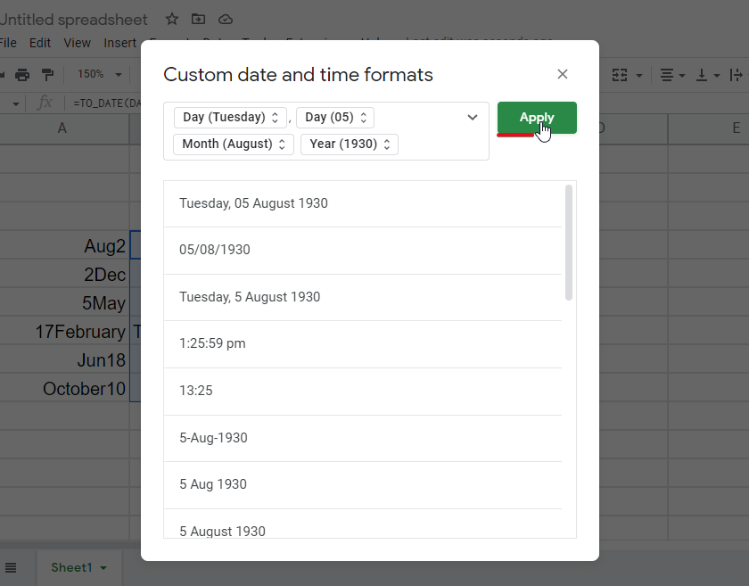 How to stop google sheets from auto-correcting dates 17