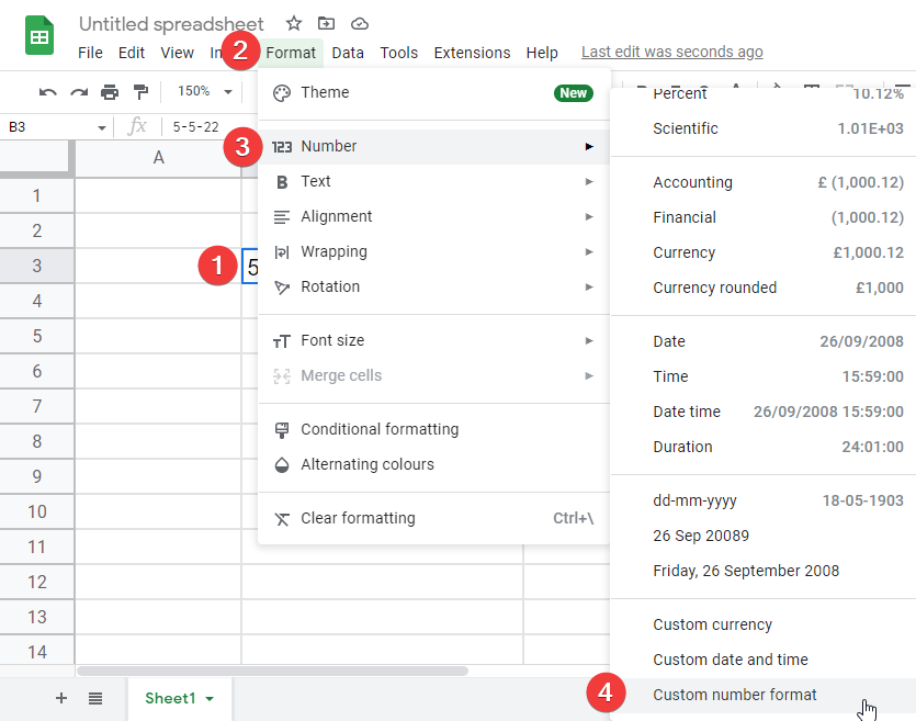 How to stop google sheets from auto-correcting dates 21