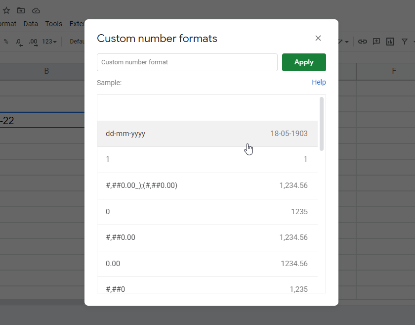 How to stop google sheets from auto-correcting dates 22