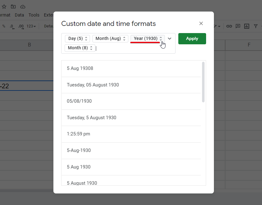 How to stop google sheets from auto-correcting dates 26