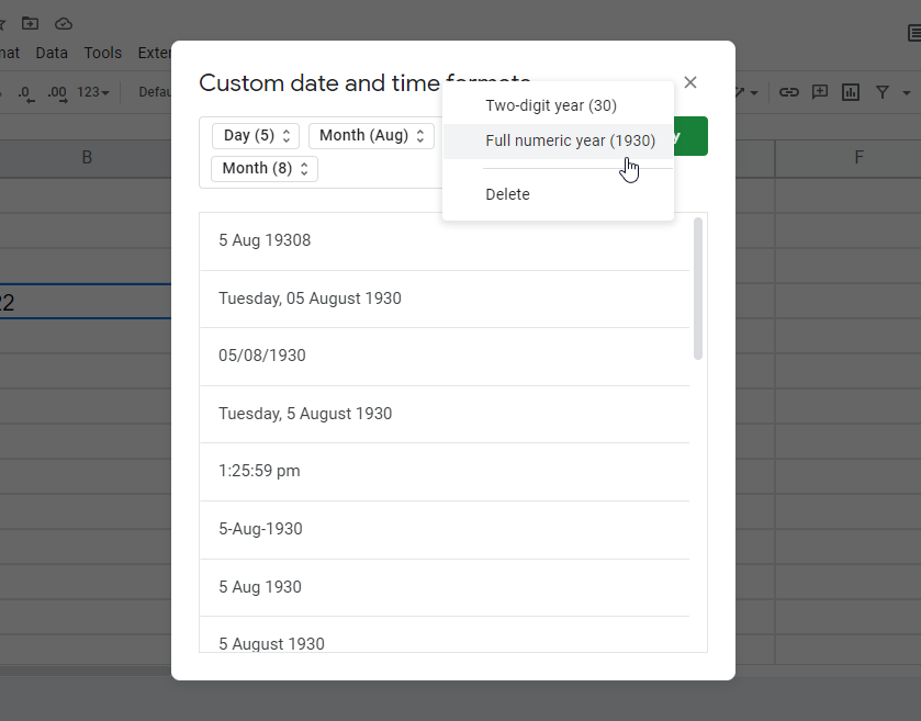 How to stop google sheets from auto-correcting dates 27