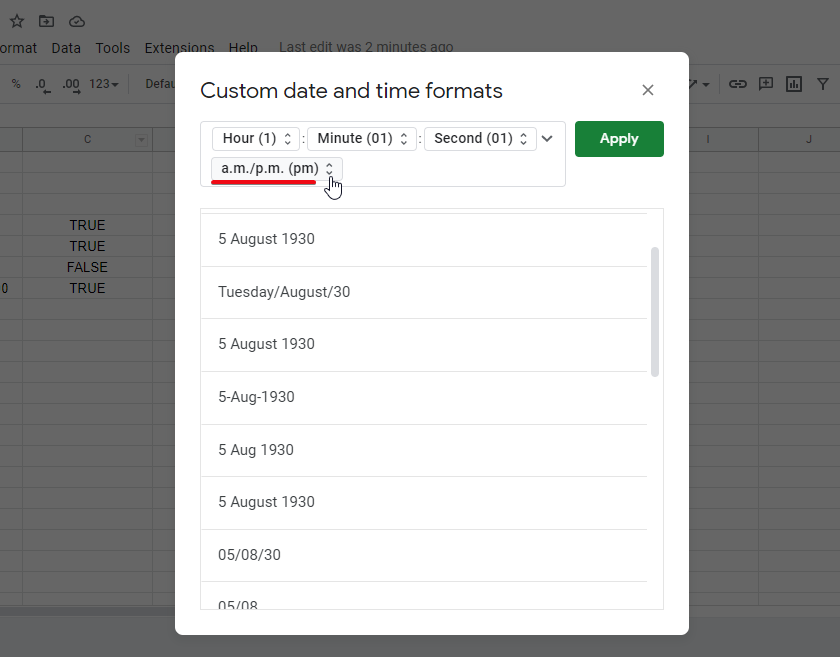 How to stop google sheets from auto-correcting dates 9
