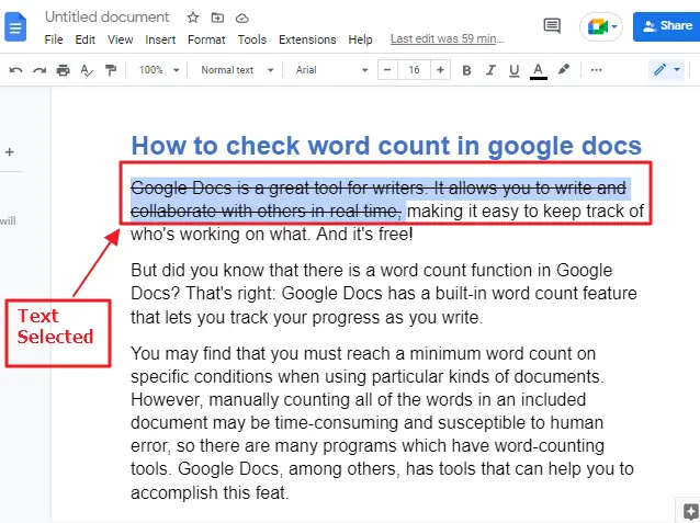 How to strikethrough in google docs 12