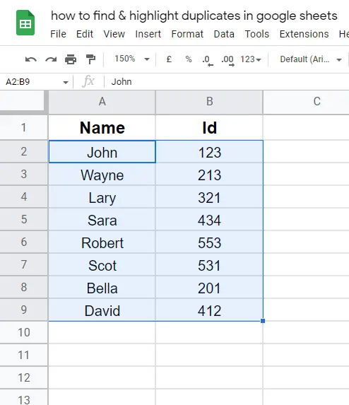 how to find & highlight duplicates in google sheets 22