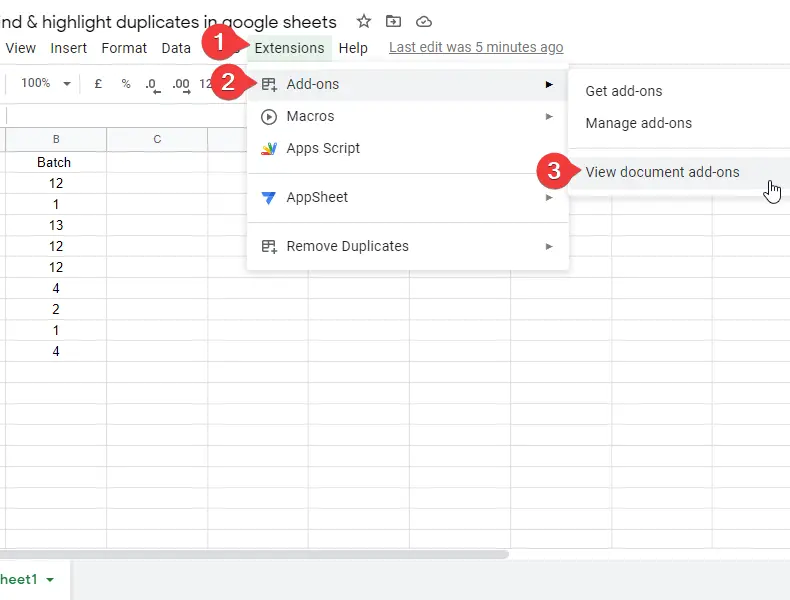 how to find & highlight duplicates in google sheets 33