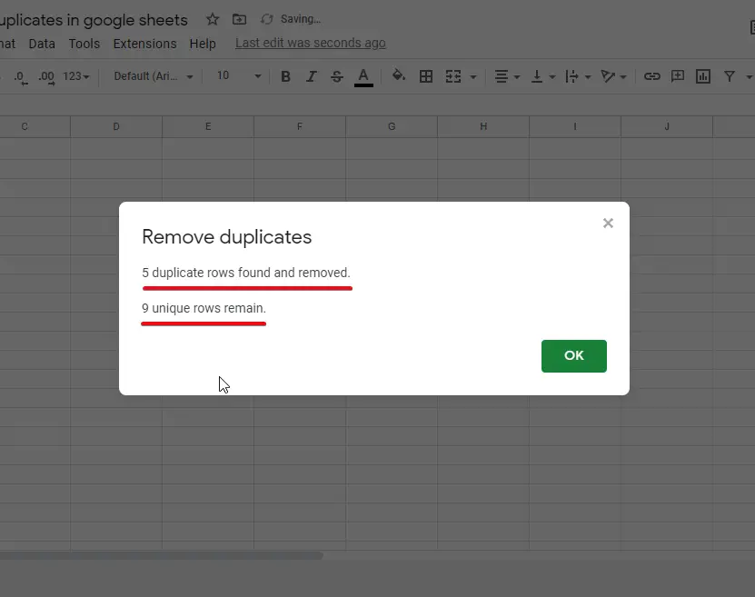 how to find & highlight duplicates in google sheets 4