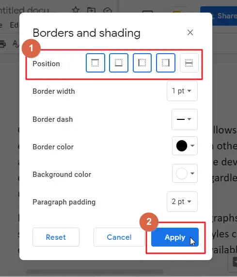 How to add a border in google docs 34