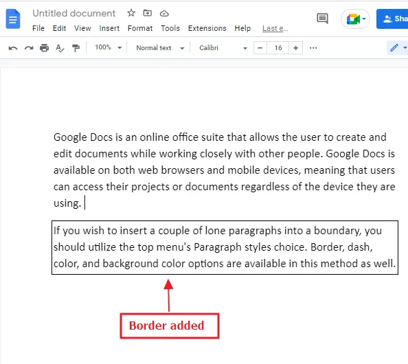 How to add a border in google docs 35