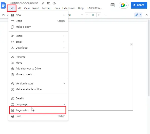 How to add a border in google docs 8