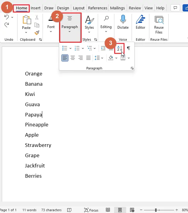 How to alphabetize in google doc 27