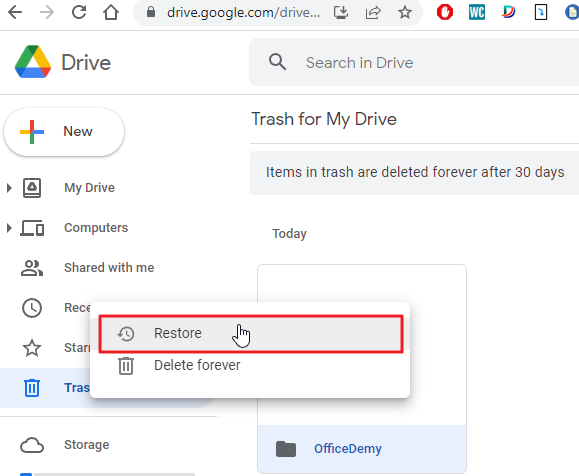 How to create folder in google docs 12
