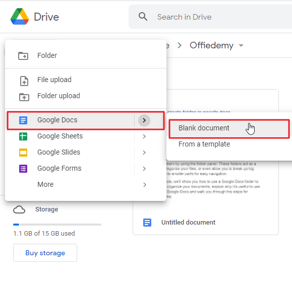 How to create folder in google docs 16