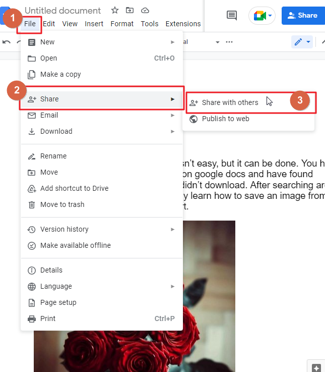 How to download save image from google doc 2