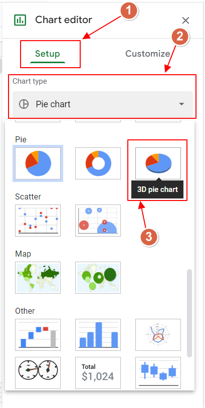 How to make a Pie Chart in Google Sheets 17