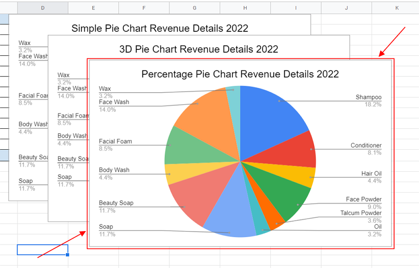 How to make a Pie Chart in Google Sheets 22