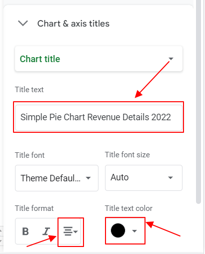 How to make a Pie Chart in Google Sheets 9