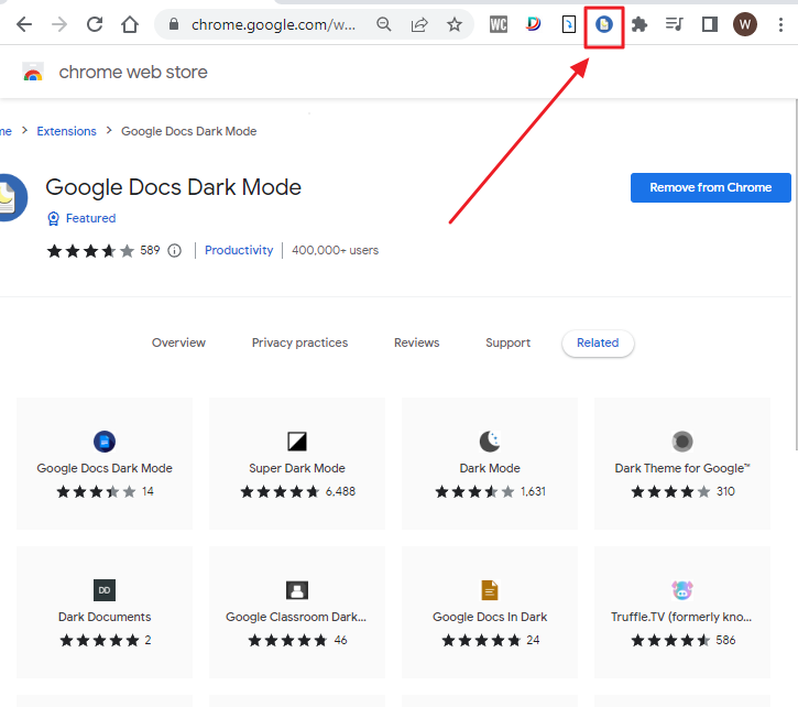 How to make google docs dark mode 9