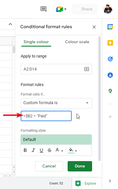 how to highlight a whole column and row in google sheets 28