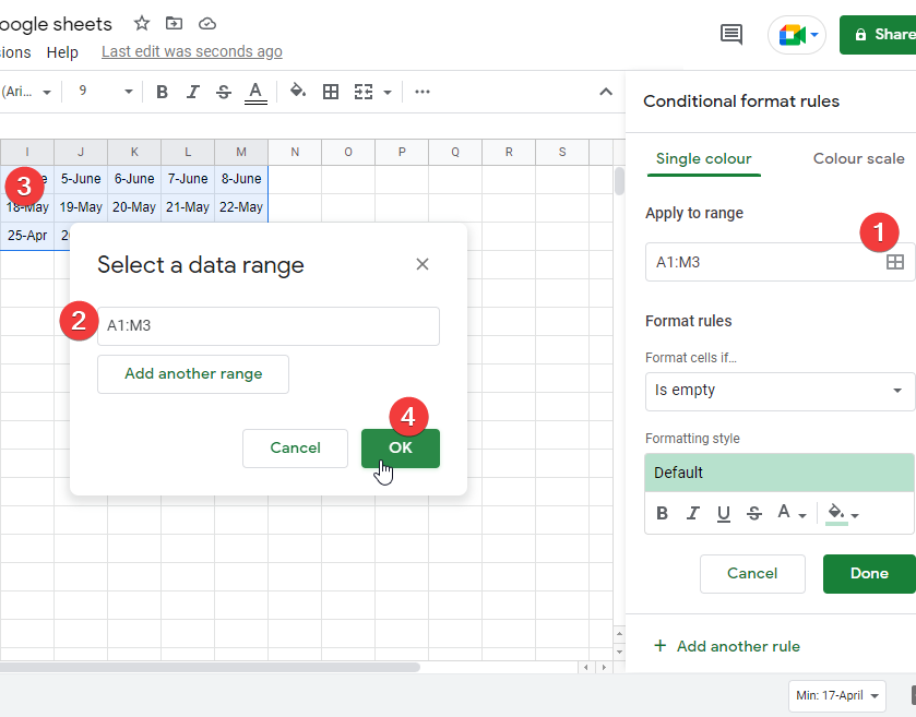 how to highlight a whole column and row in google sheets 33