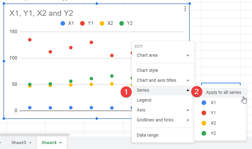 how to make a scatter plot in google sheets 47