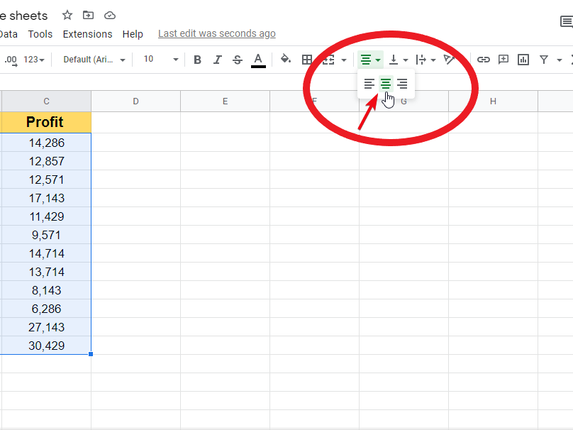how to make a table in google sheets 10