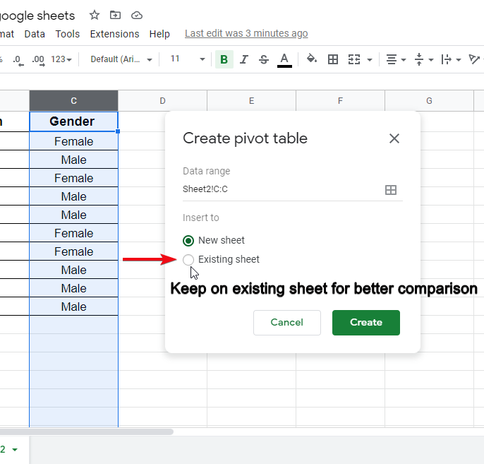 how to make a table in google sheets 18