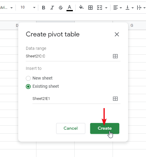 how to make a table in google sheets 19