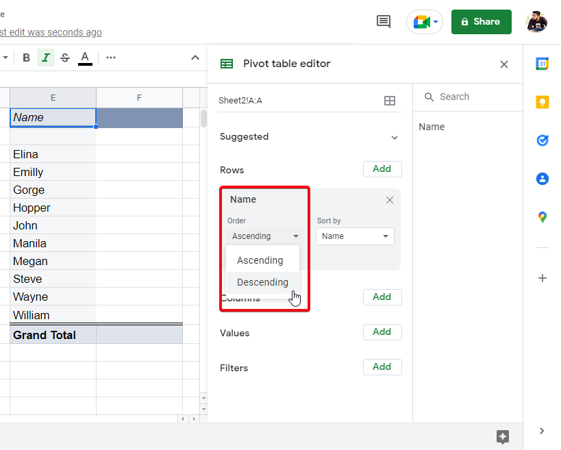 how to make a table in google sheets 31