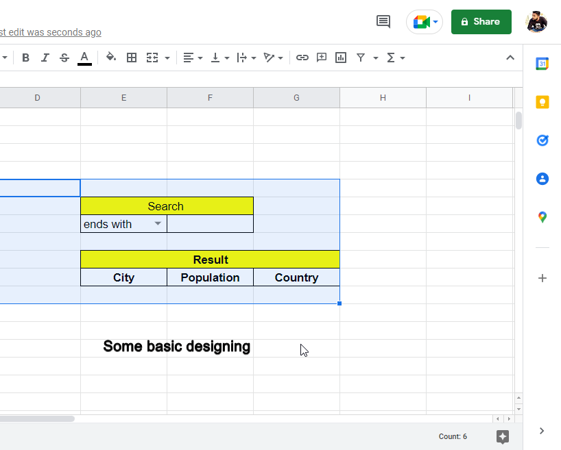 how to search in google sheets 11