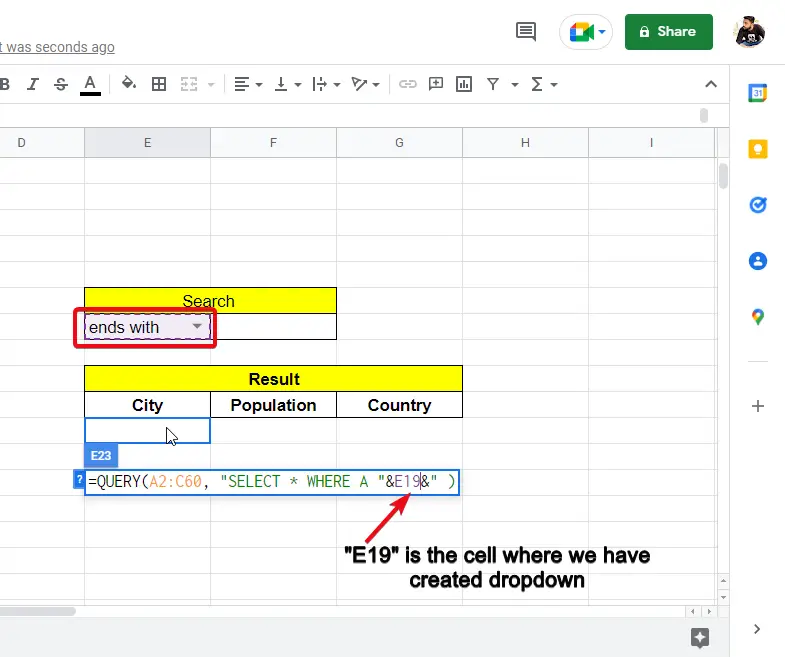 how to search in google sheets 15