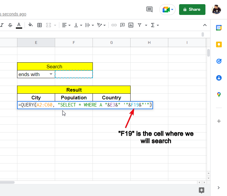 how to search in google sheets 16