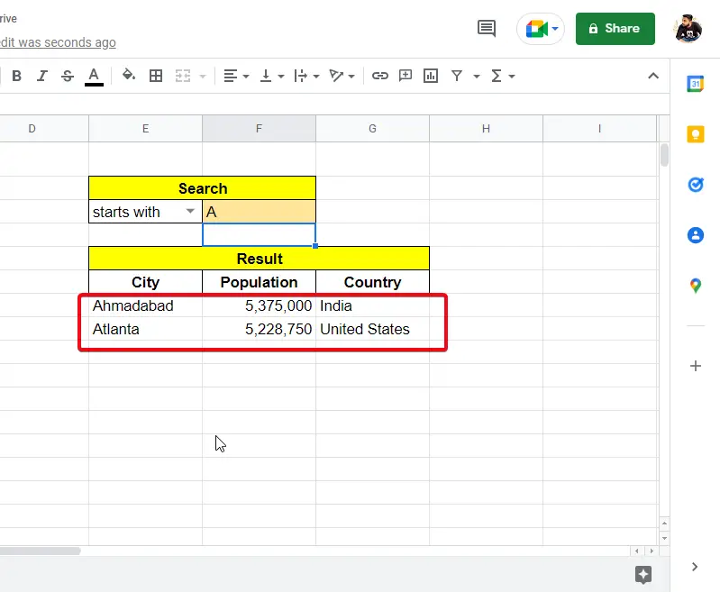 how to search in google sheets 17