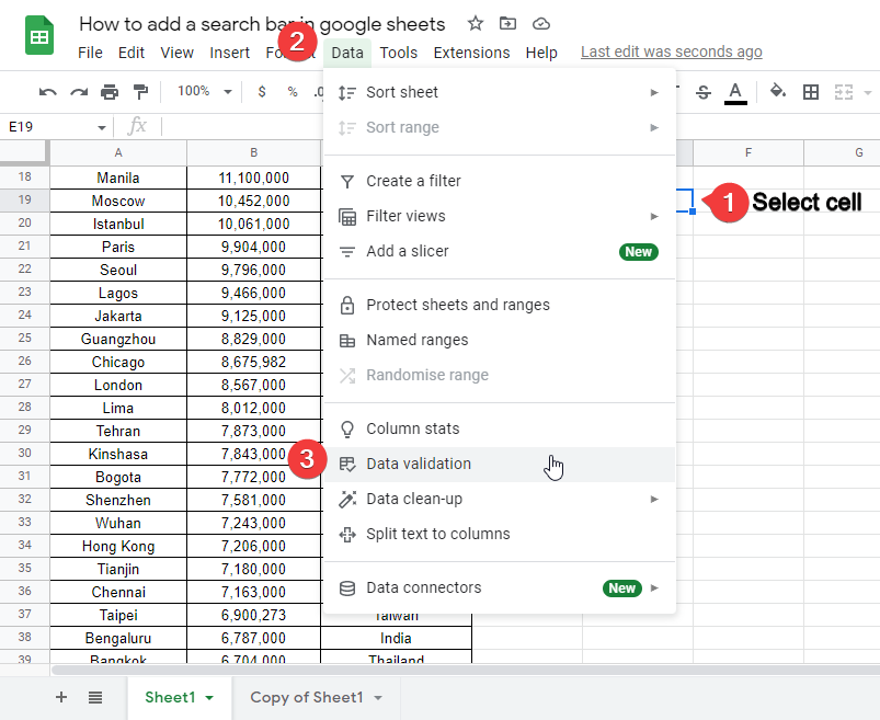 how to search in google sheets 6