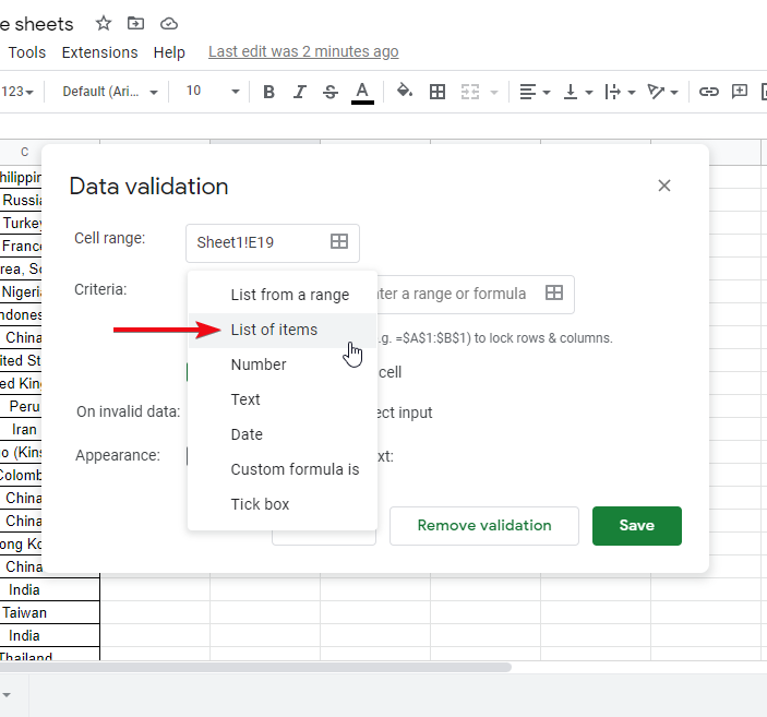 how to search in google sheets 7