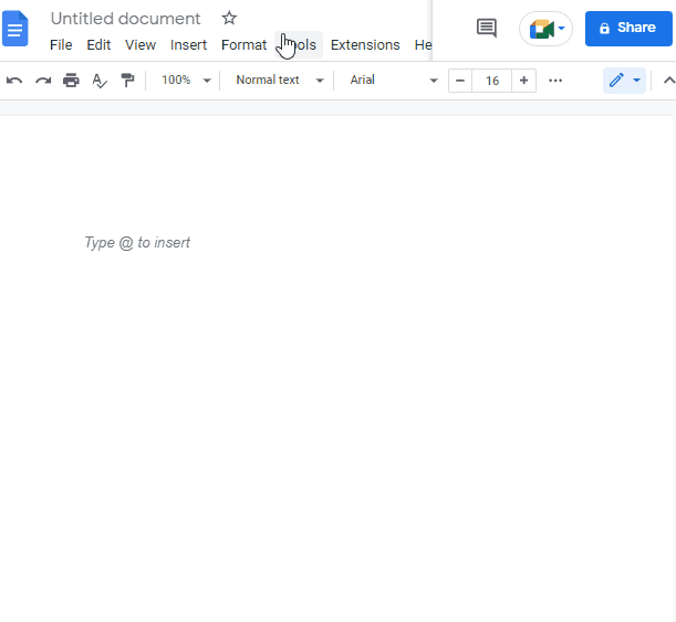 how to turn off and turn on autocorrect in google docs 1