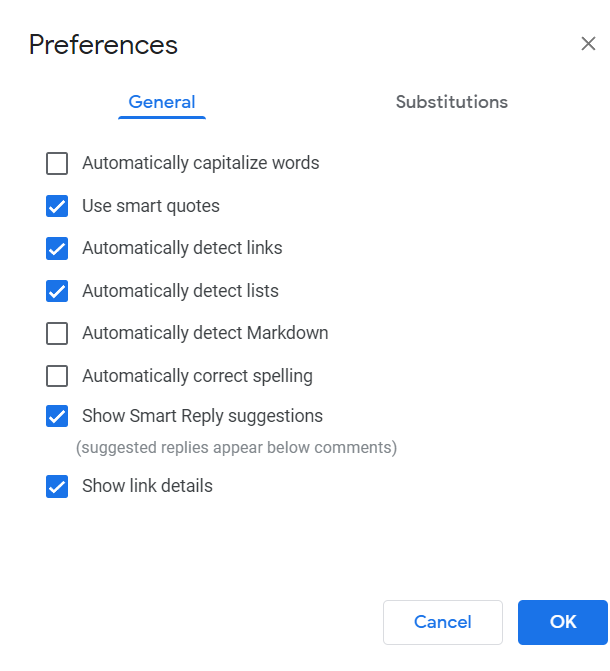 how to turn off and turn on autocorrect in google docs 10