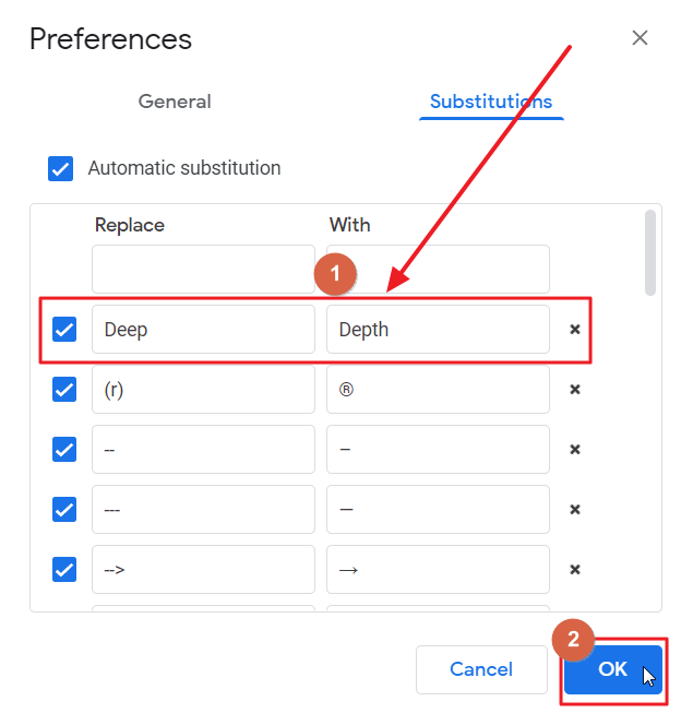 how to turn off and turn on autocorrect in google docs 14