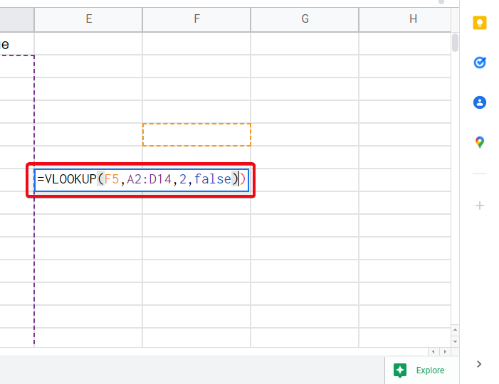 how to use vlookup in google sheets 13