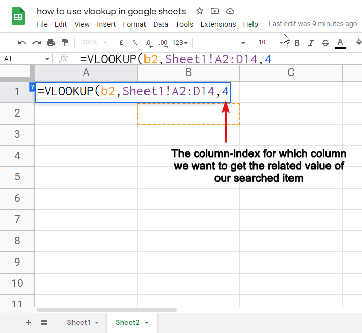 how to use vlookup in google sheets 22